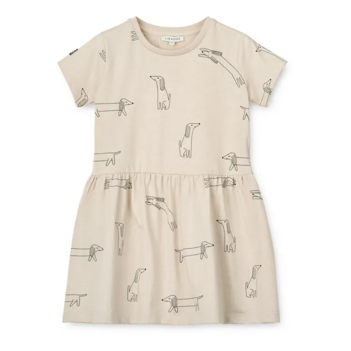 Liewood Robe Lima Chiens | Ecru