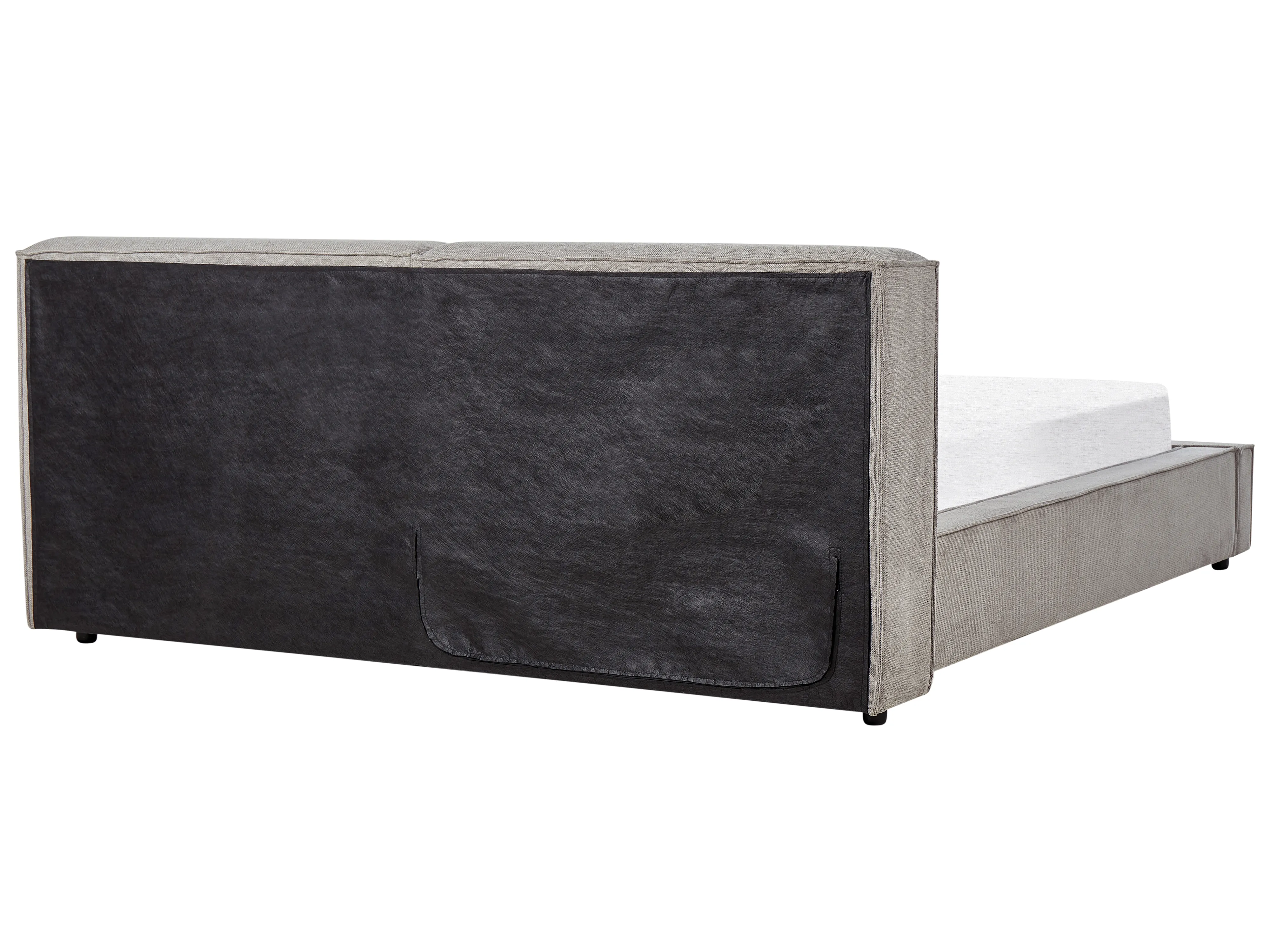 Waterbed Stof LINARDS 180 x 200 cm Grijs