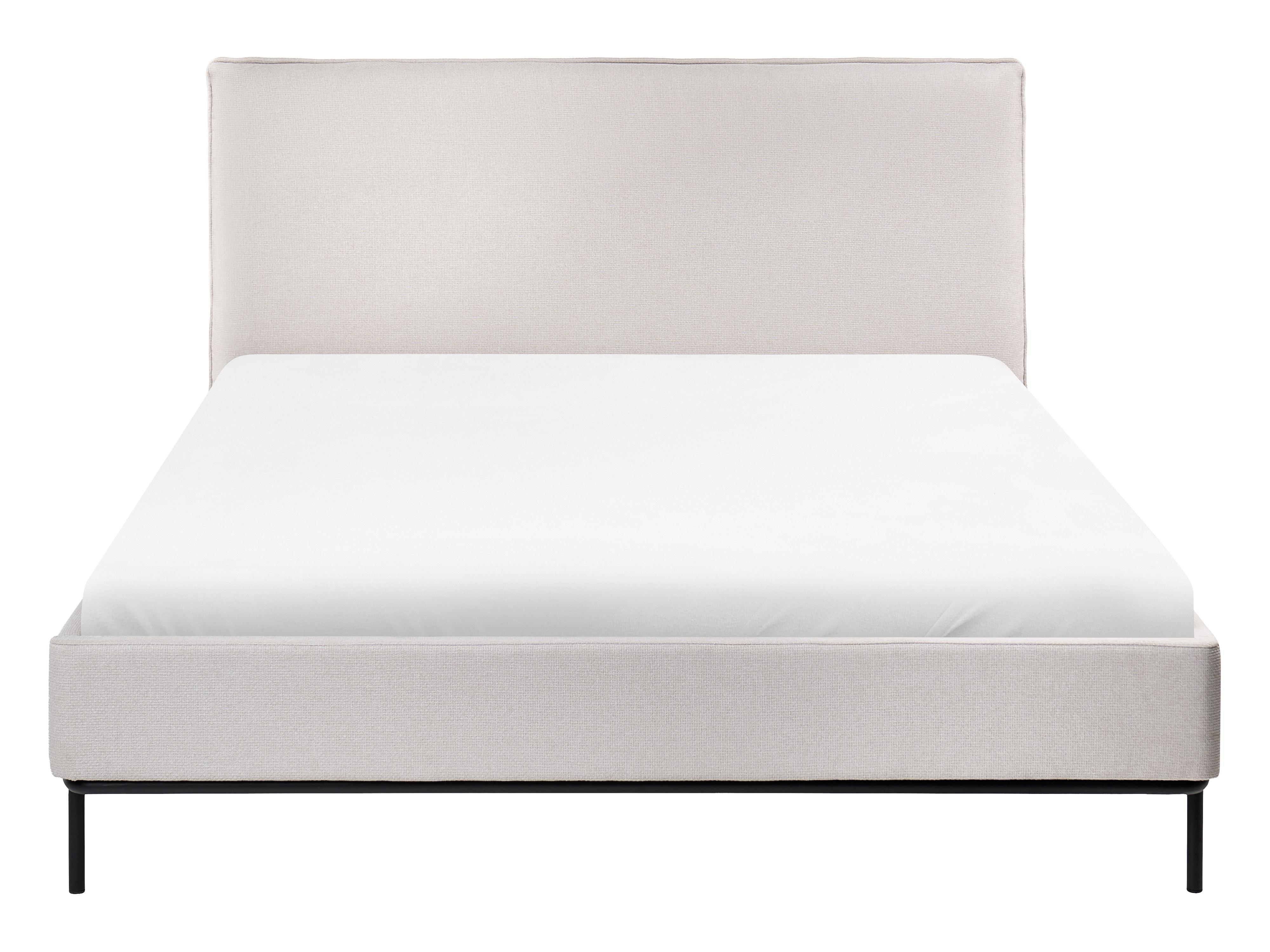 Bed Stof CORIO 140 x 200 cm Lichtbeige