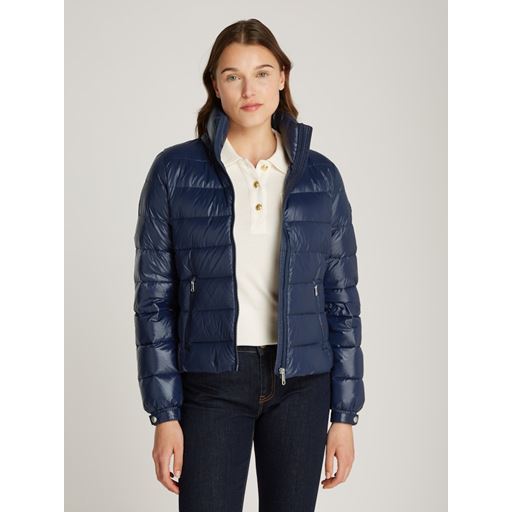 Tommy Hilfiger Down Feminine Gloss Jakke, Dark Night Navy, XXL