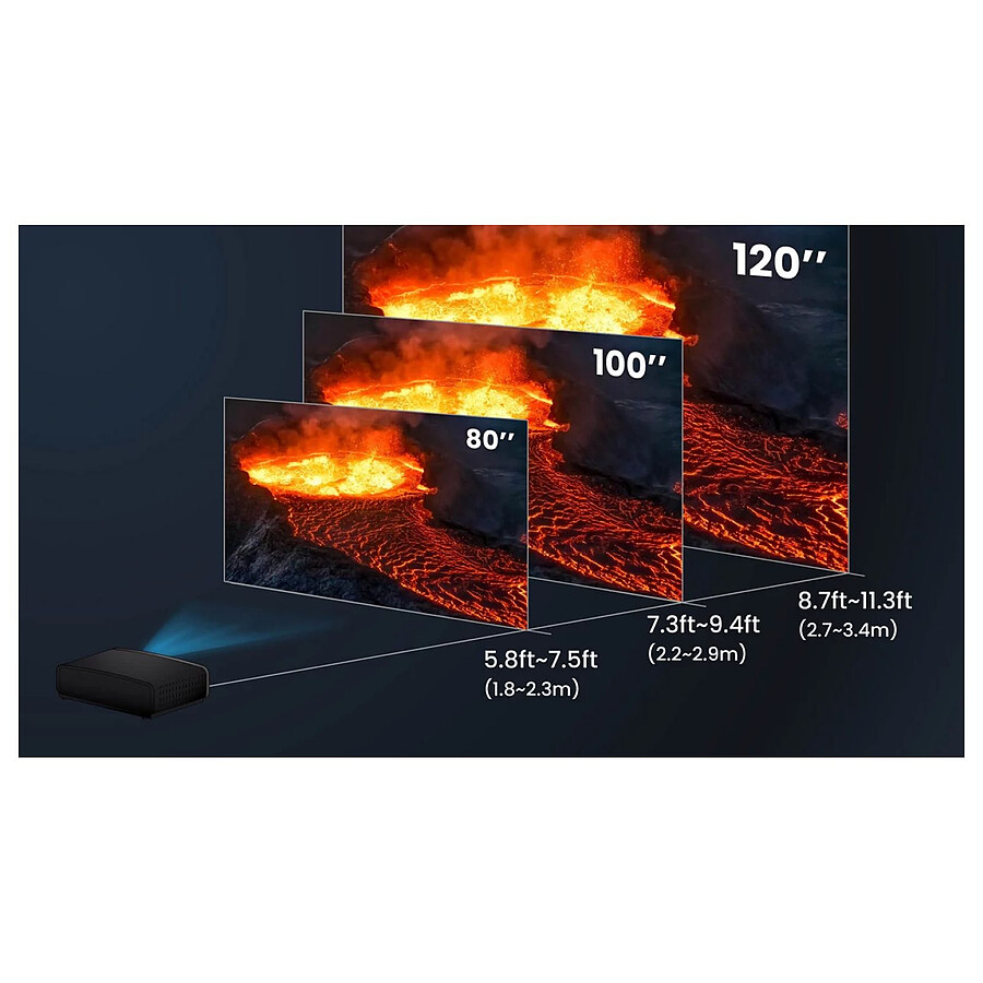 BenQ W2720i - DLP Laser 4K UHD - 2500 Lumens
