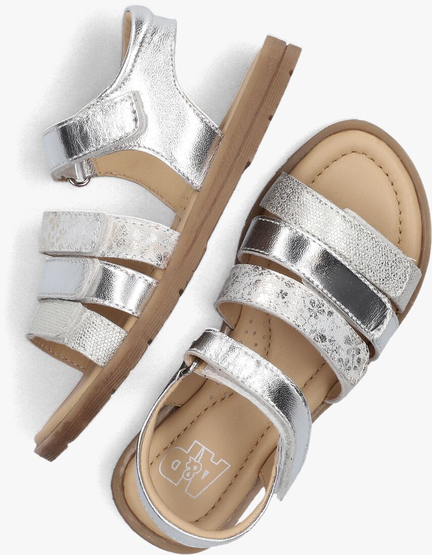 APPLES & PEARS zilveren apples & pears sandalen ch12026