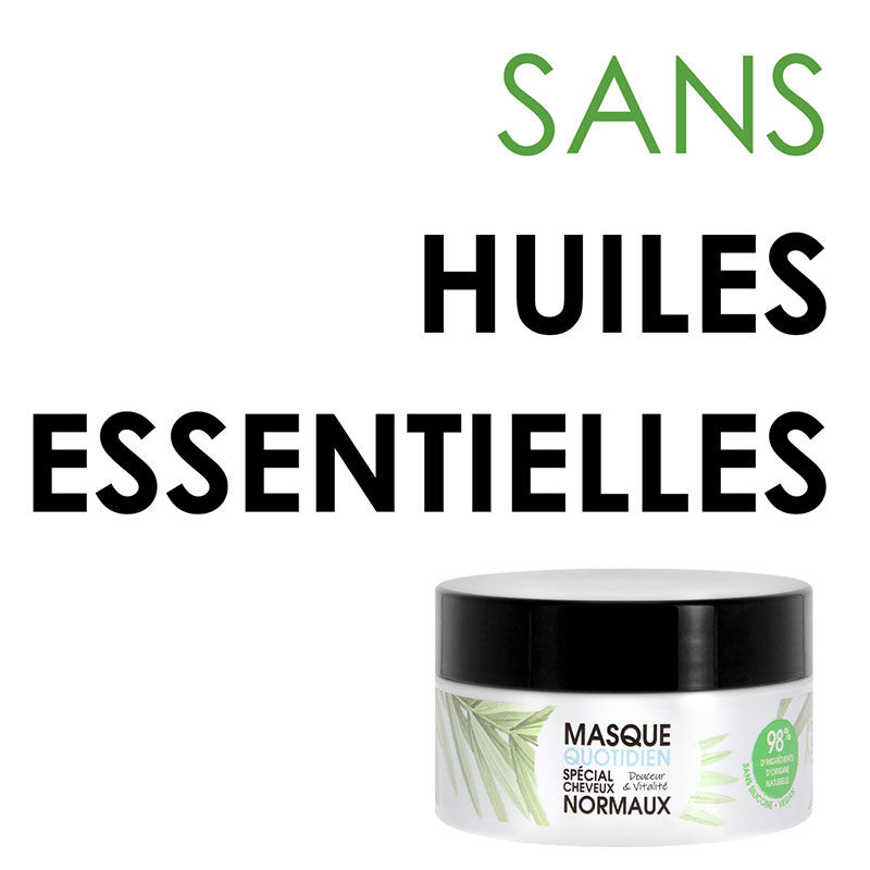 Masque quotidien cheveux normaux Gamme Nature