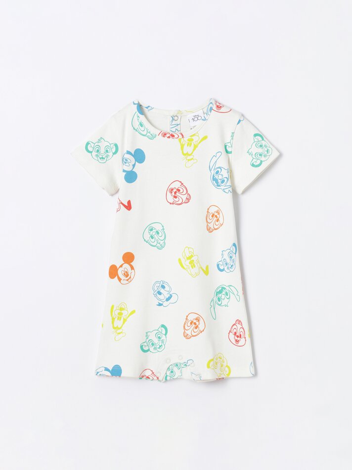 Pijama estampado com personagens ©DS - Off-White
