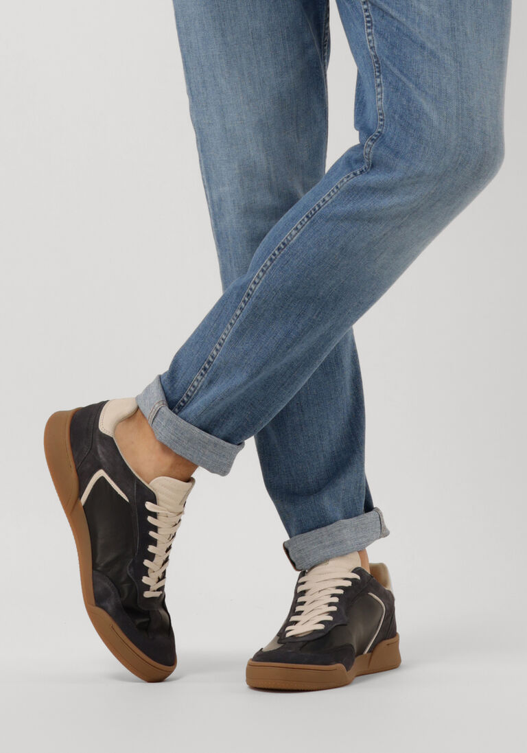 NUBIKK blauwe nubikk lage sneakers blueberry wing heren