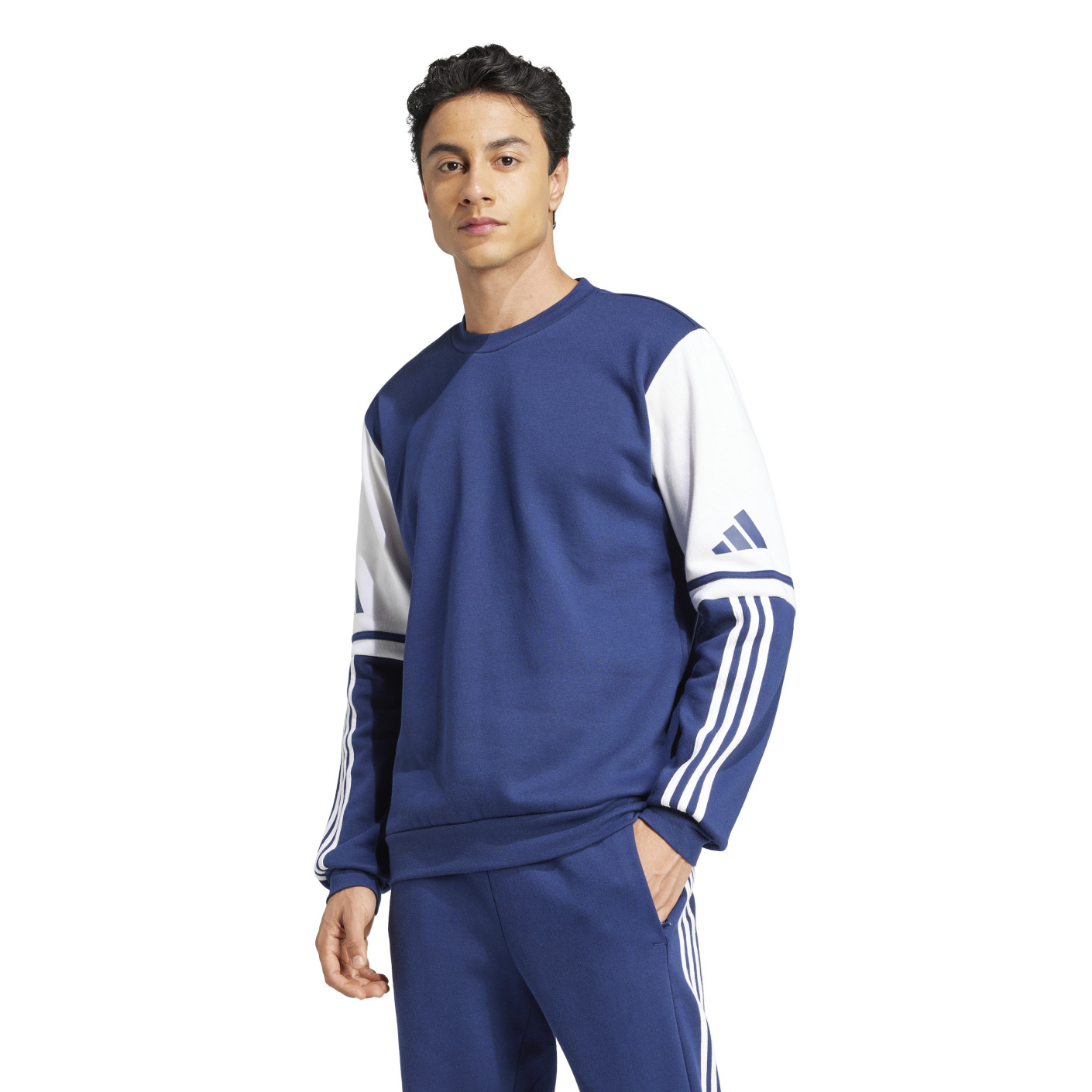 Adidas Squadra 25 Sweater Donkerblauw Wit