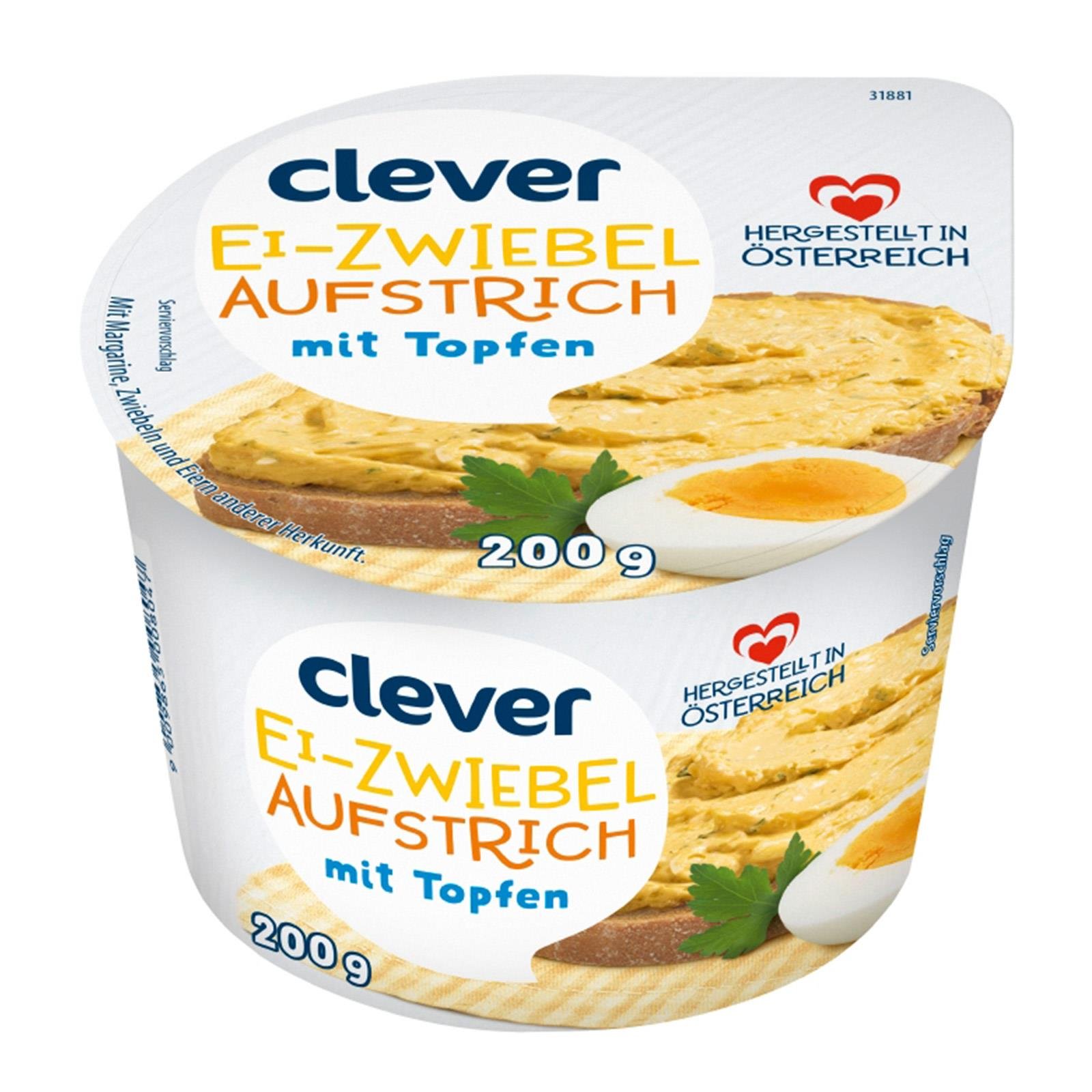 Clever Ei-Zwiebel Aufstrich