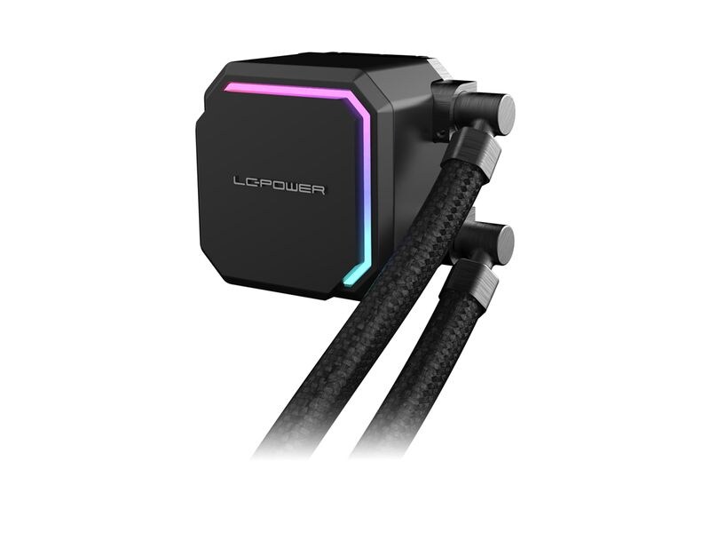 LC-Power Wasserkühlung LC-CC-360-B-ARGB CPU-Flüssigkühlung mit ARGB-Lüfter