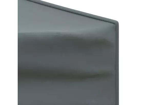 Tente de réception pliable avec parois Anthracite 3x3 m