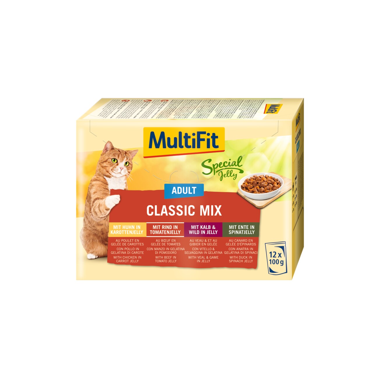 MultiFit Adult Special Jelly Classic Mix Multipack 12x100g
