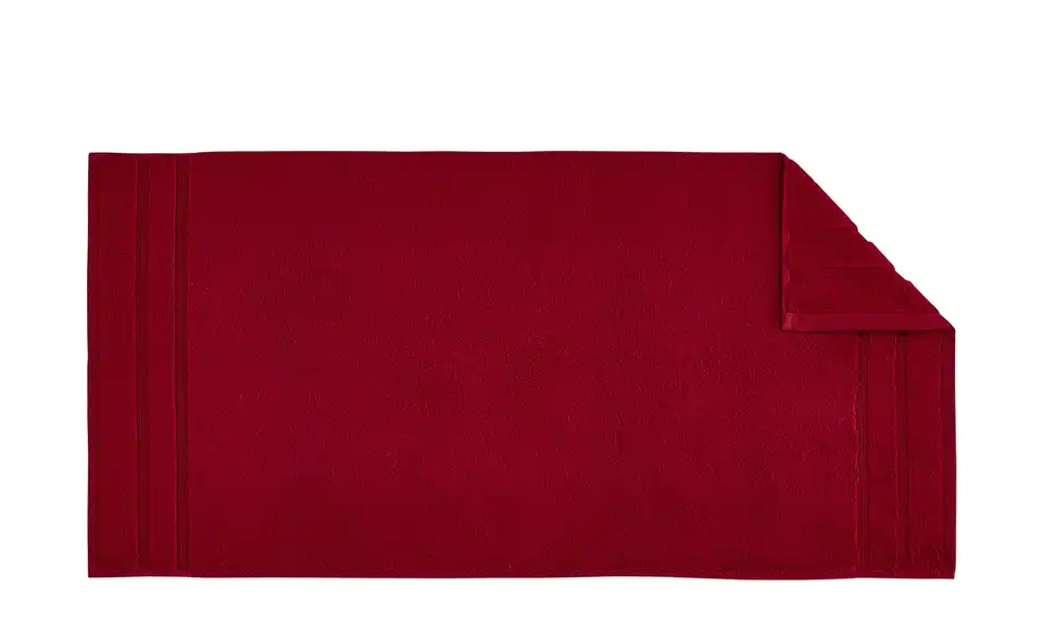 como Frottier-Set  Rot 100x150 cm