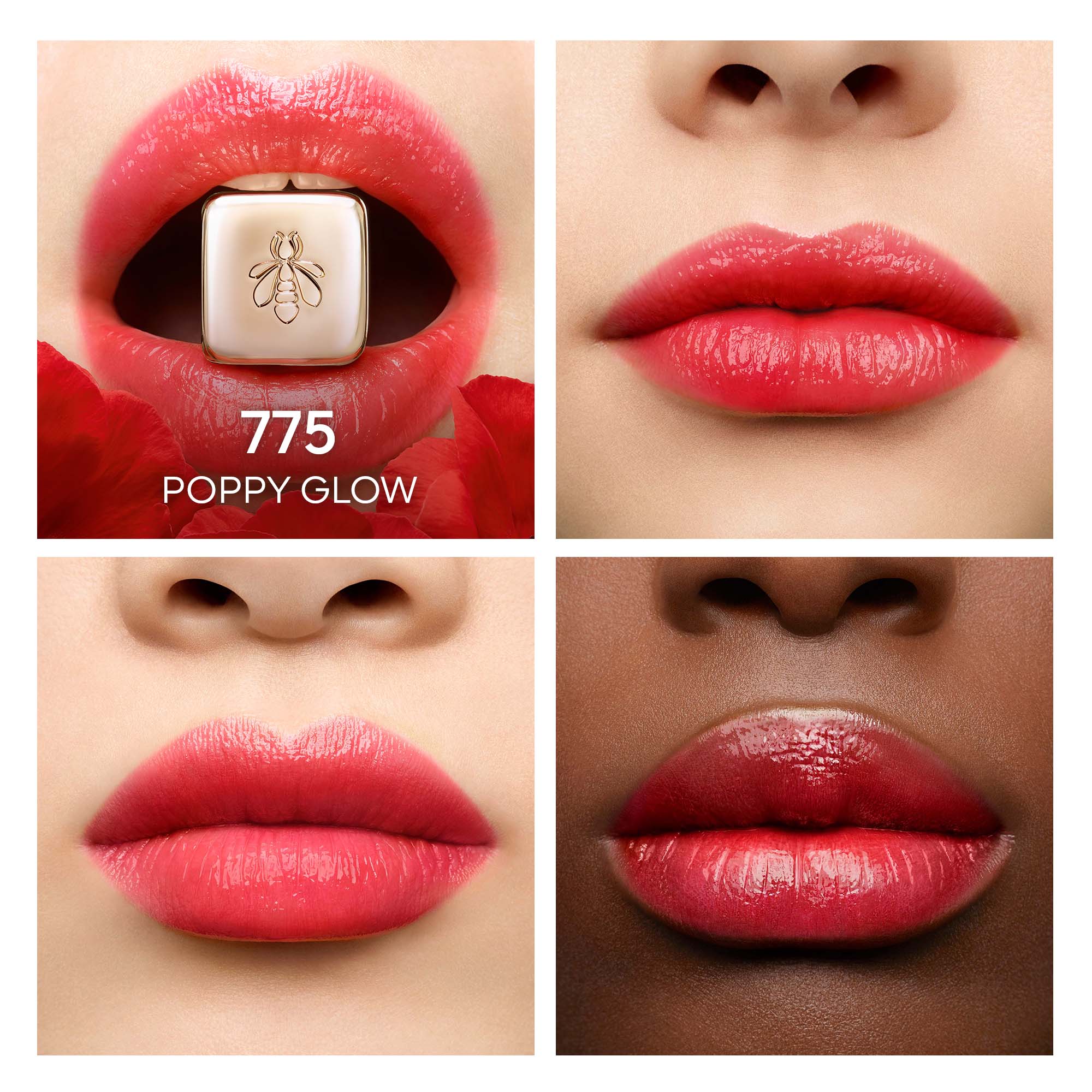 KissKiss Bee Glow Baume teinté infusé en miel 98 d'origine naturelle |- 775 POPPY GLOW