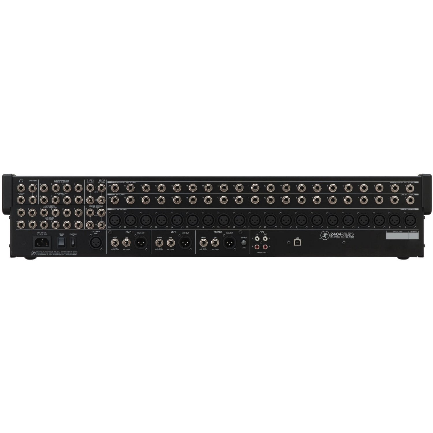 Mackie 2404VLZ4 mixer