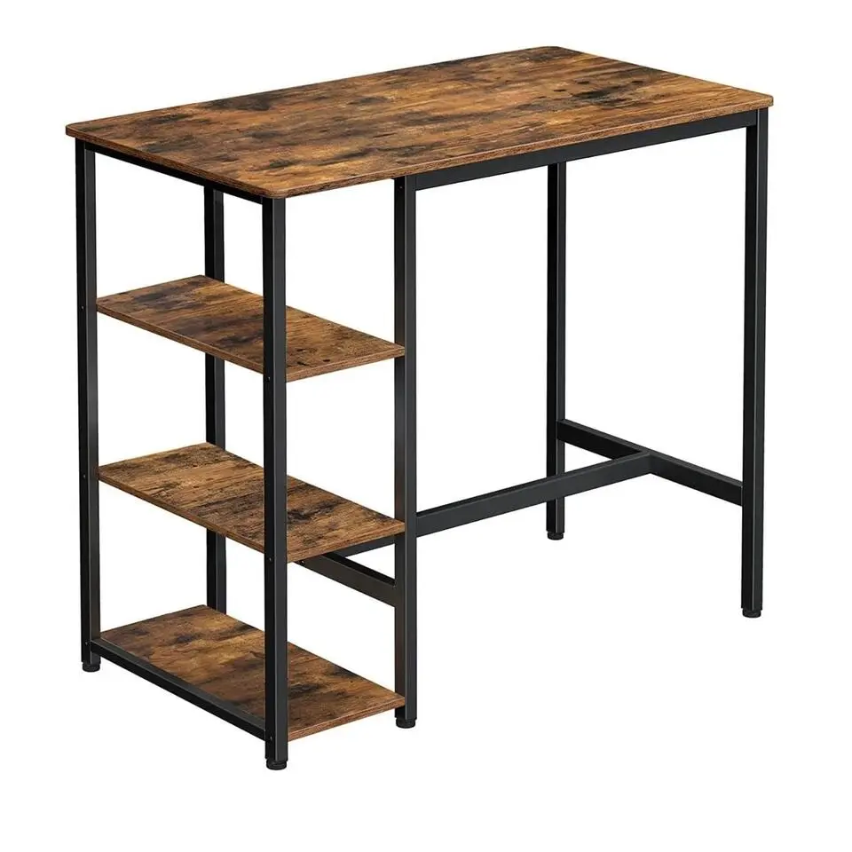 Bobbel Home - Bartafel - Donkerbruin - 109 x 60 x 100 cm