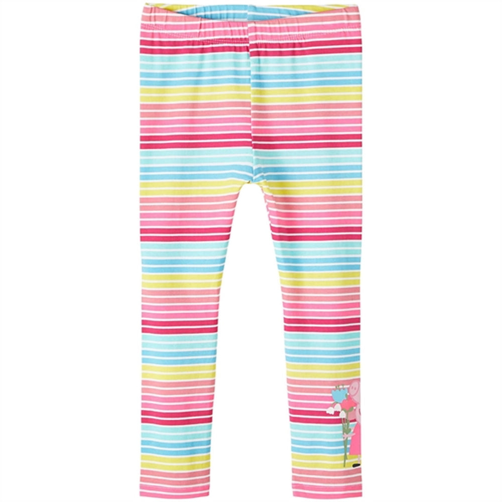 Køb Name it Pink Yarrow Fubba Gurli Gris Leggings