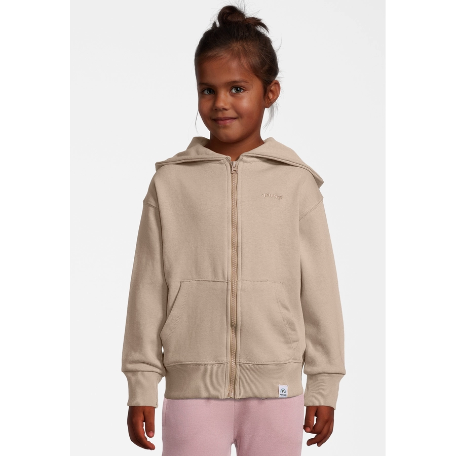 New Life Sweatshirtjacke Zip Hoody Beige