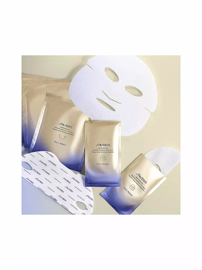 SHISEIDO Vital Perfection Liftdefine Radiance Face Mask 6 Stk keine Farbe