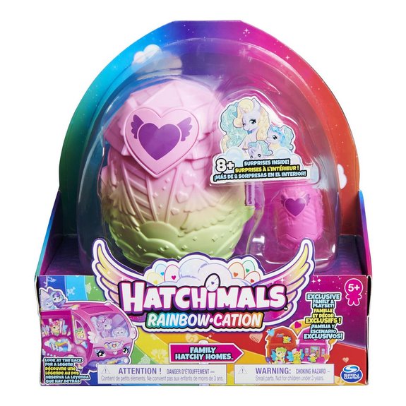 Playset Hatchimals Maison 4 Famille Surprise Saison 2