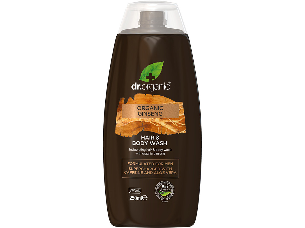 GEL DUCHE DR. ORGANIC GINGSENG 250ML