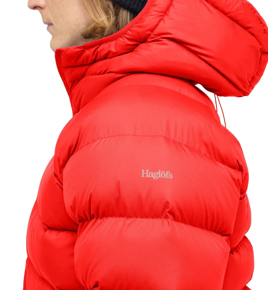 Haglöfs Men's Rosson Down Hood Habanero