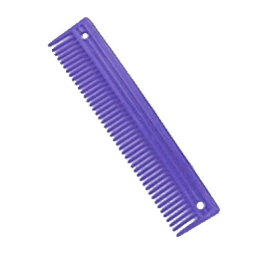 Pente de plástico Lincoln para cavalos, roxo