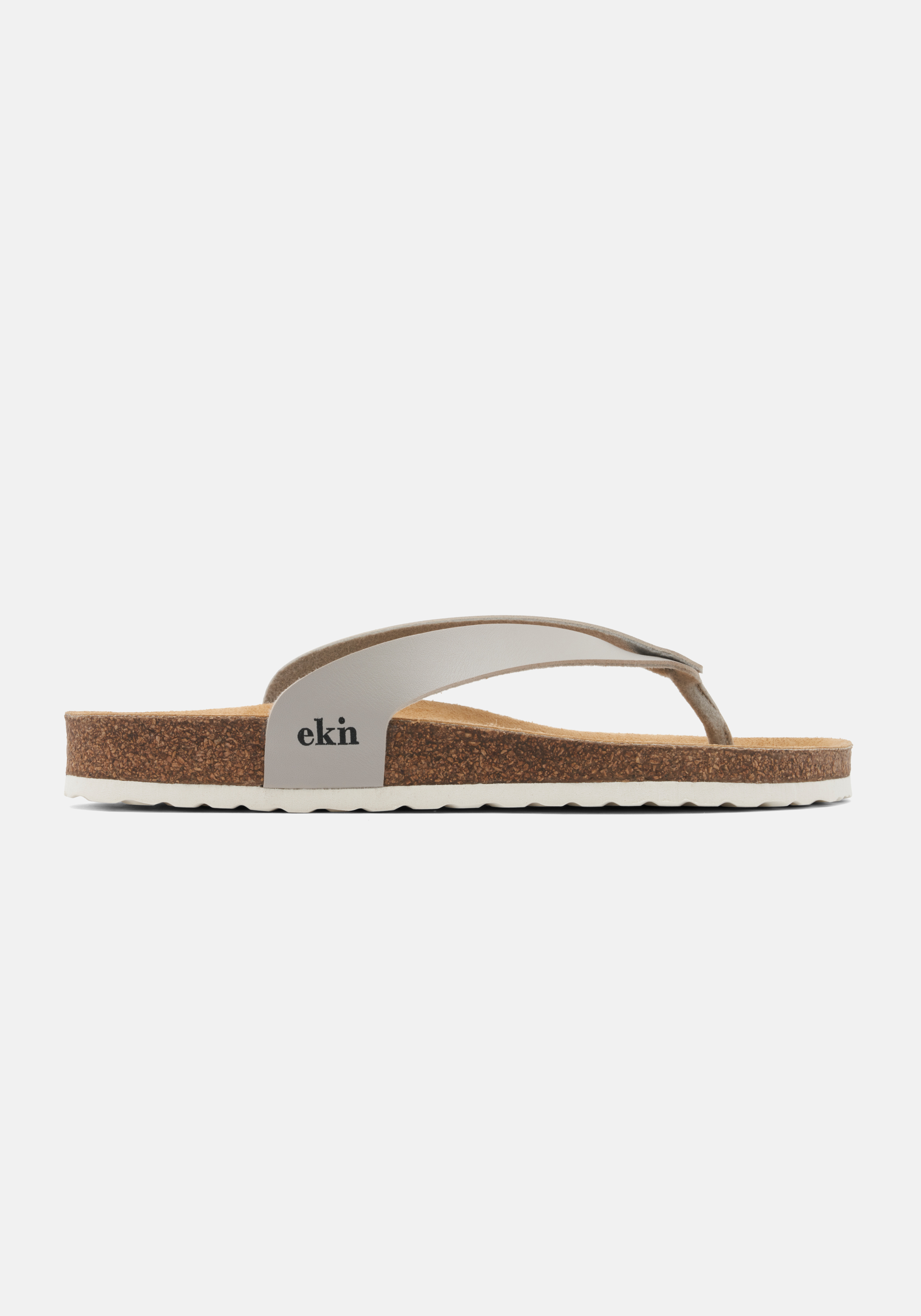 ekn footwear Sandale Sandal Grey Vegan