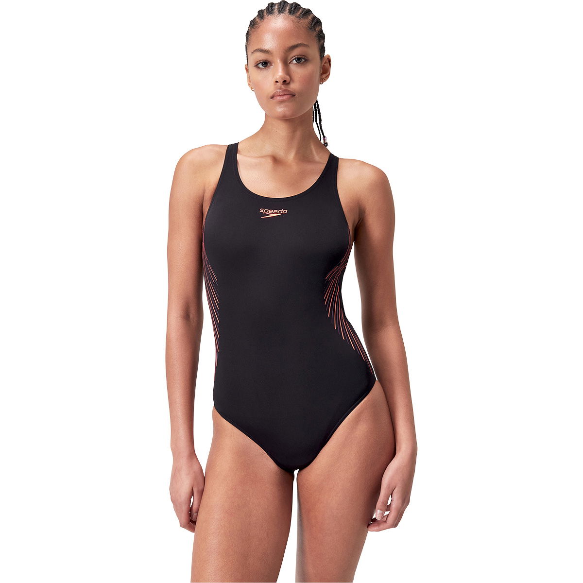 Speedo Placement Muscleback Badedragt Dame
