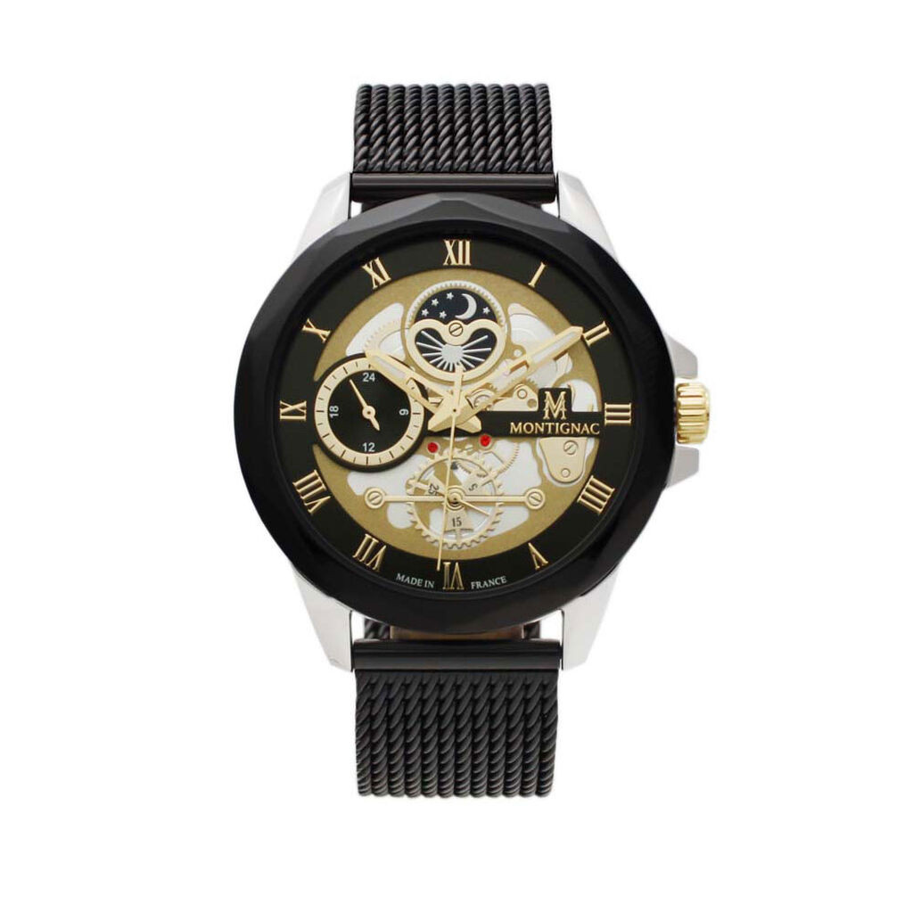 Montre Montignac  Noir
