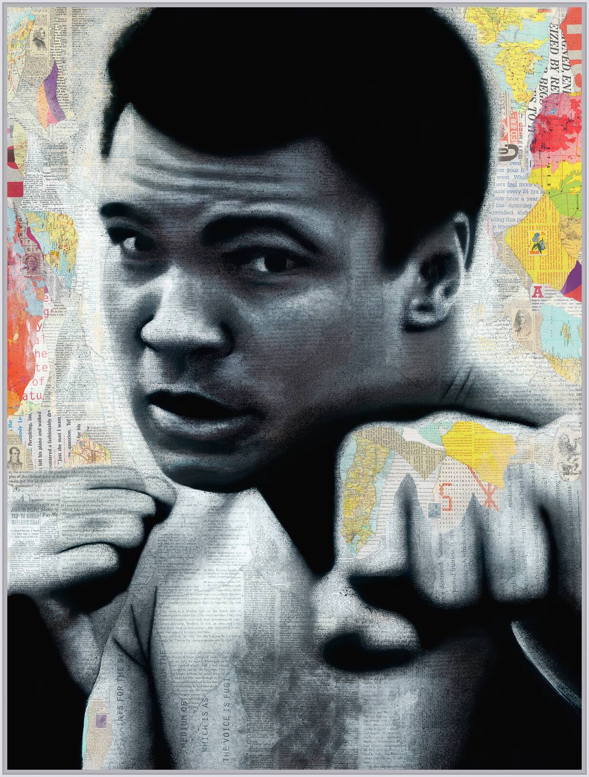 Ali by André Monet - Limited Edition. Edition of: 250. Signed.