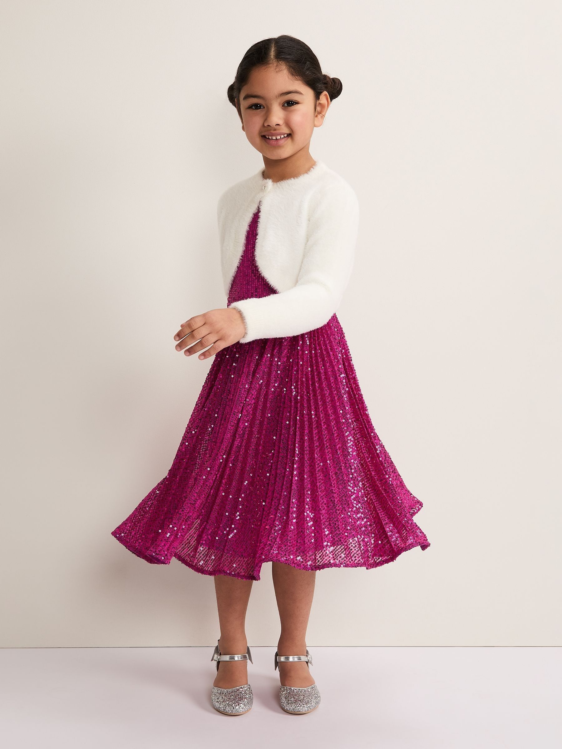 Phase Eight Tiana Pink Dress