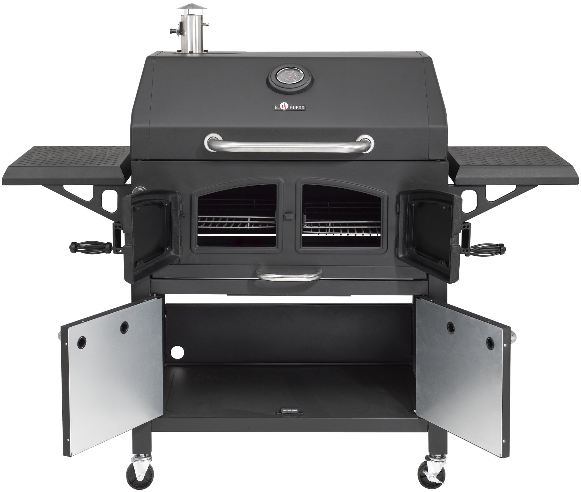 El Fuego Holzkohlegrill-Smoker Grand Ontario
