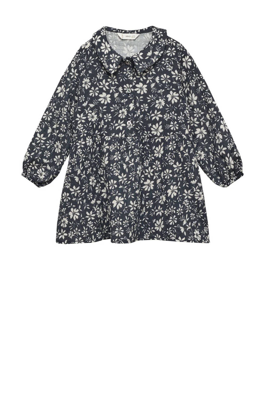 Mango Kids A-lijn jurk marine