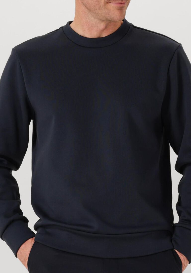donkerblauwe wahts trui yates tech cotton