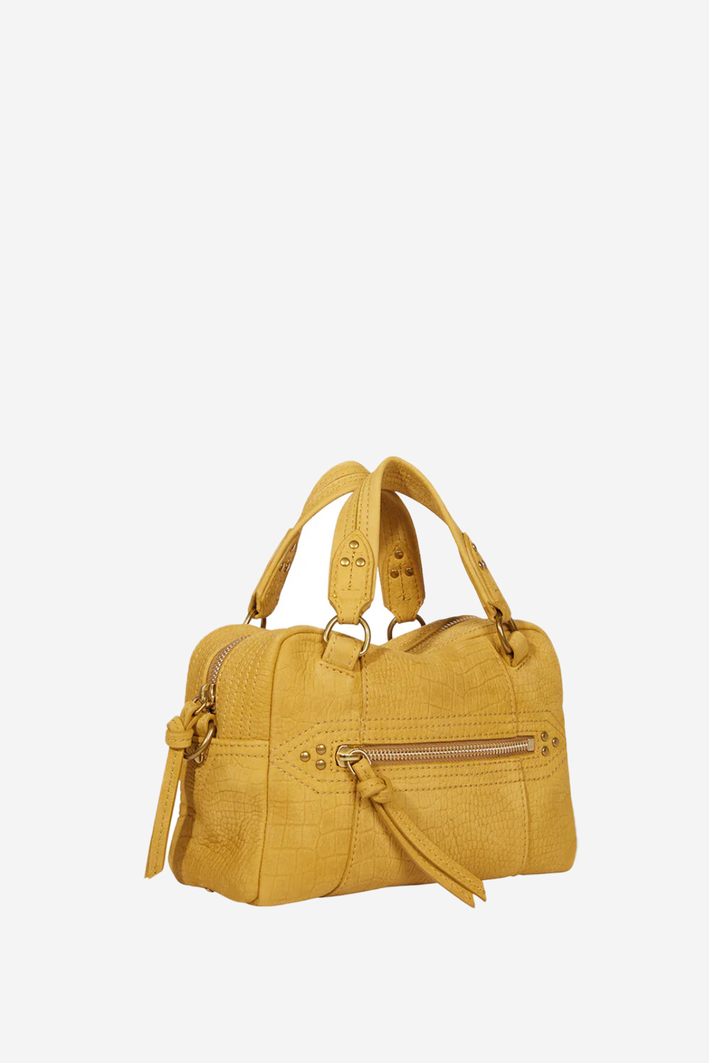 Lucky bowling mini leather crossbody