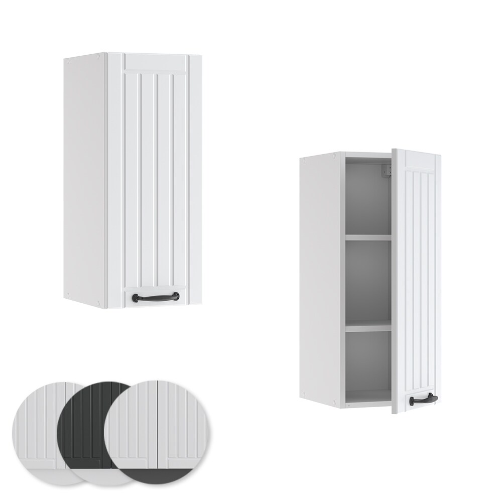Vicco Hängeschrank 30 cm FAME Line Küchenschrank Küchenzeile Landhaus Weiß