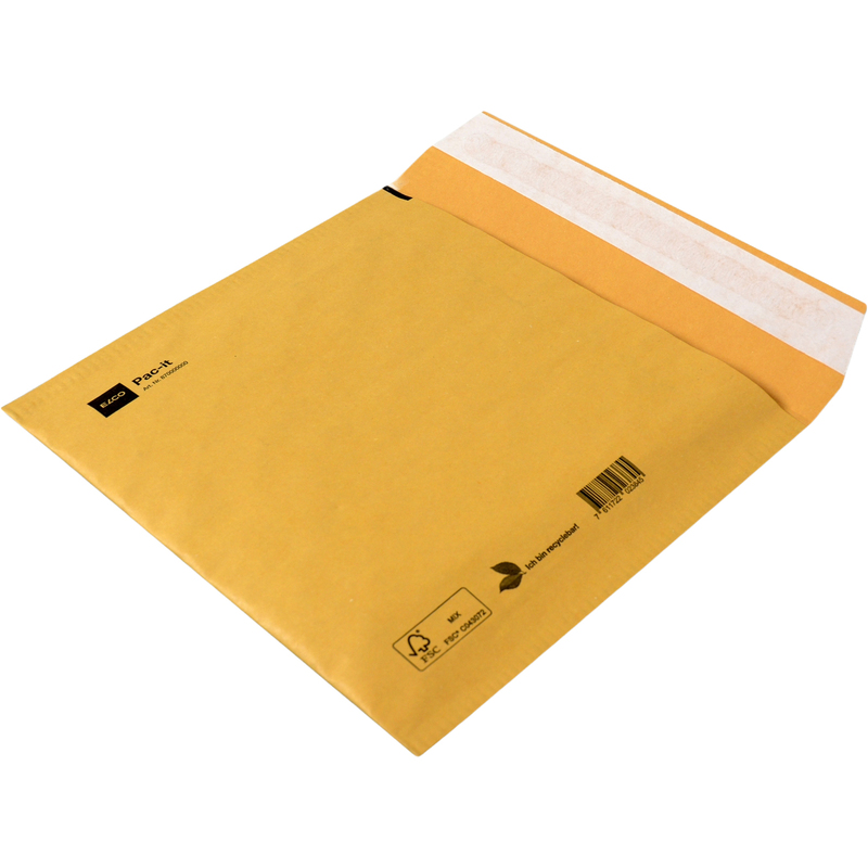 Elco Papierpolstertaschen Pac-it, 200 x 175 mm, braun, 100 Stück