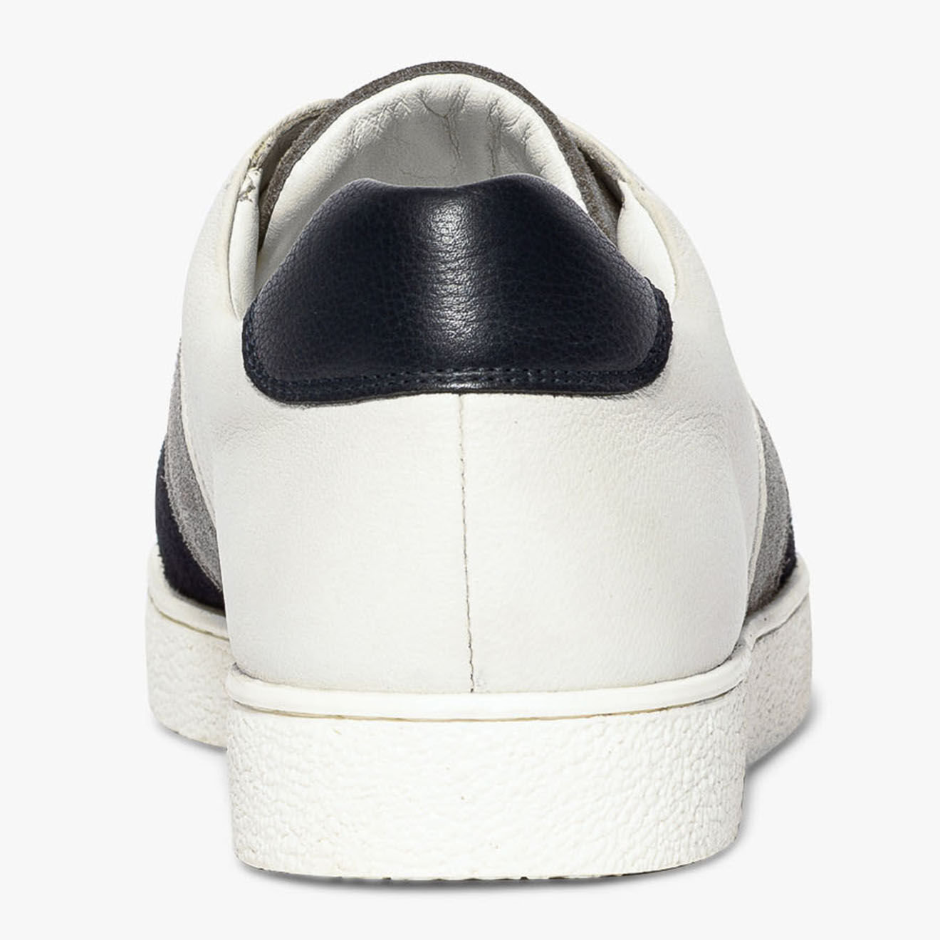 Bocage Baskets en Cuir Kemo blanc/gris/marine