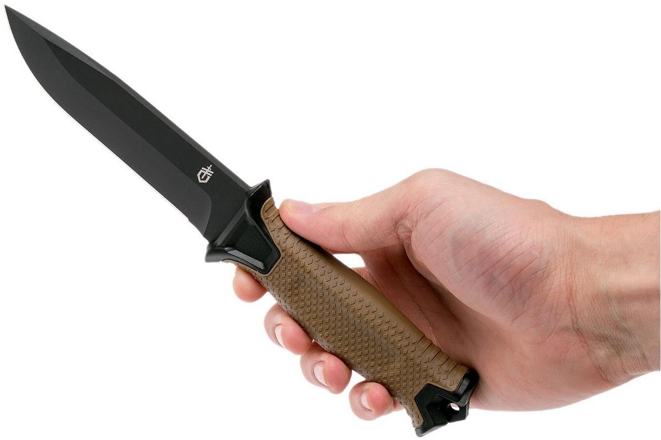 Gerber Strongarm Fixed Blade Coyote Brown FE 30-001058 vaststaand mes