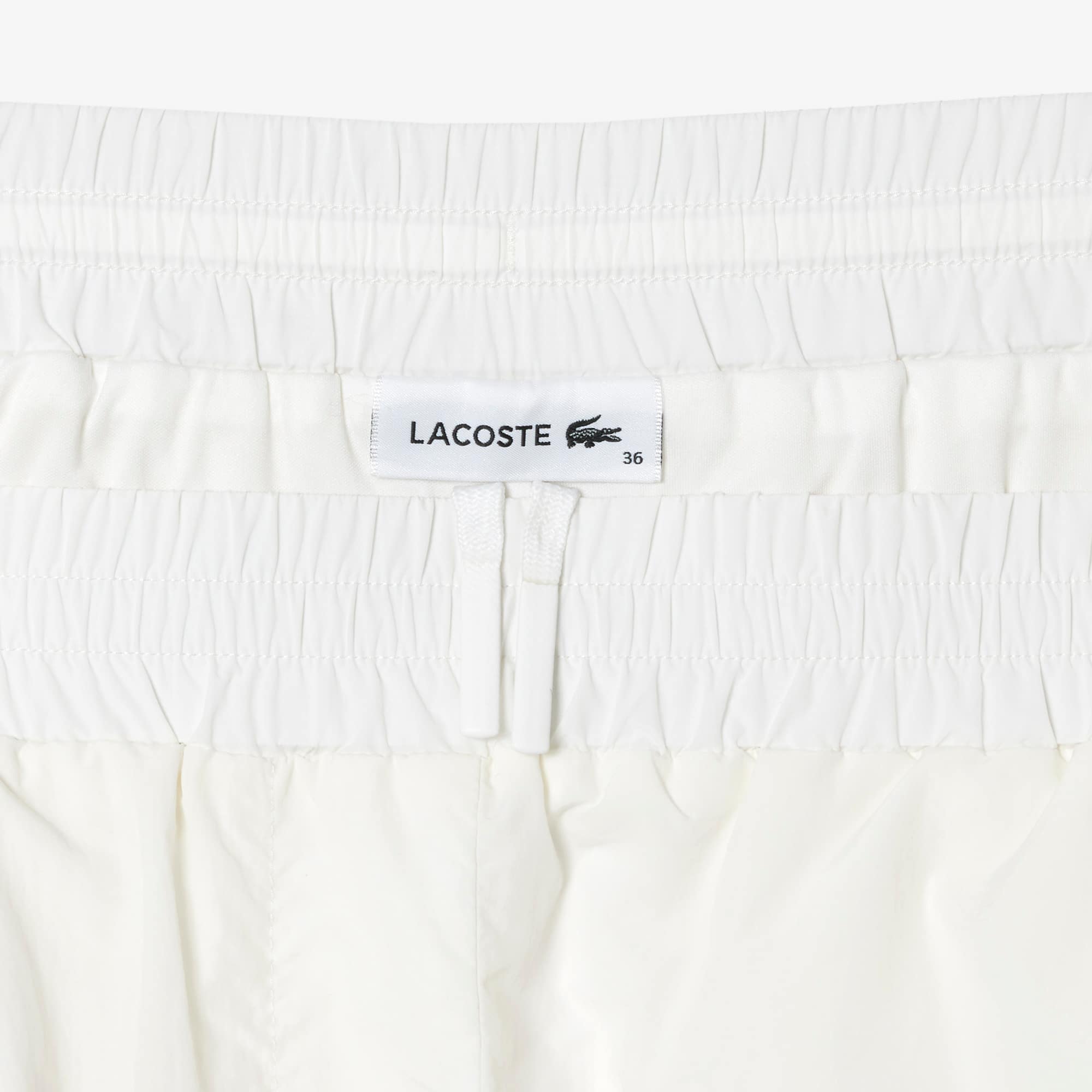 Pantalon de survêtement Sportsuit jambe large en nylon Pantalons de survêtement - Blanc - Lacoste - Femme
