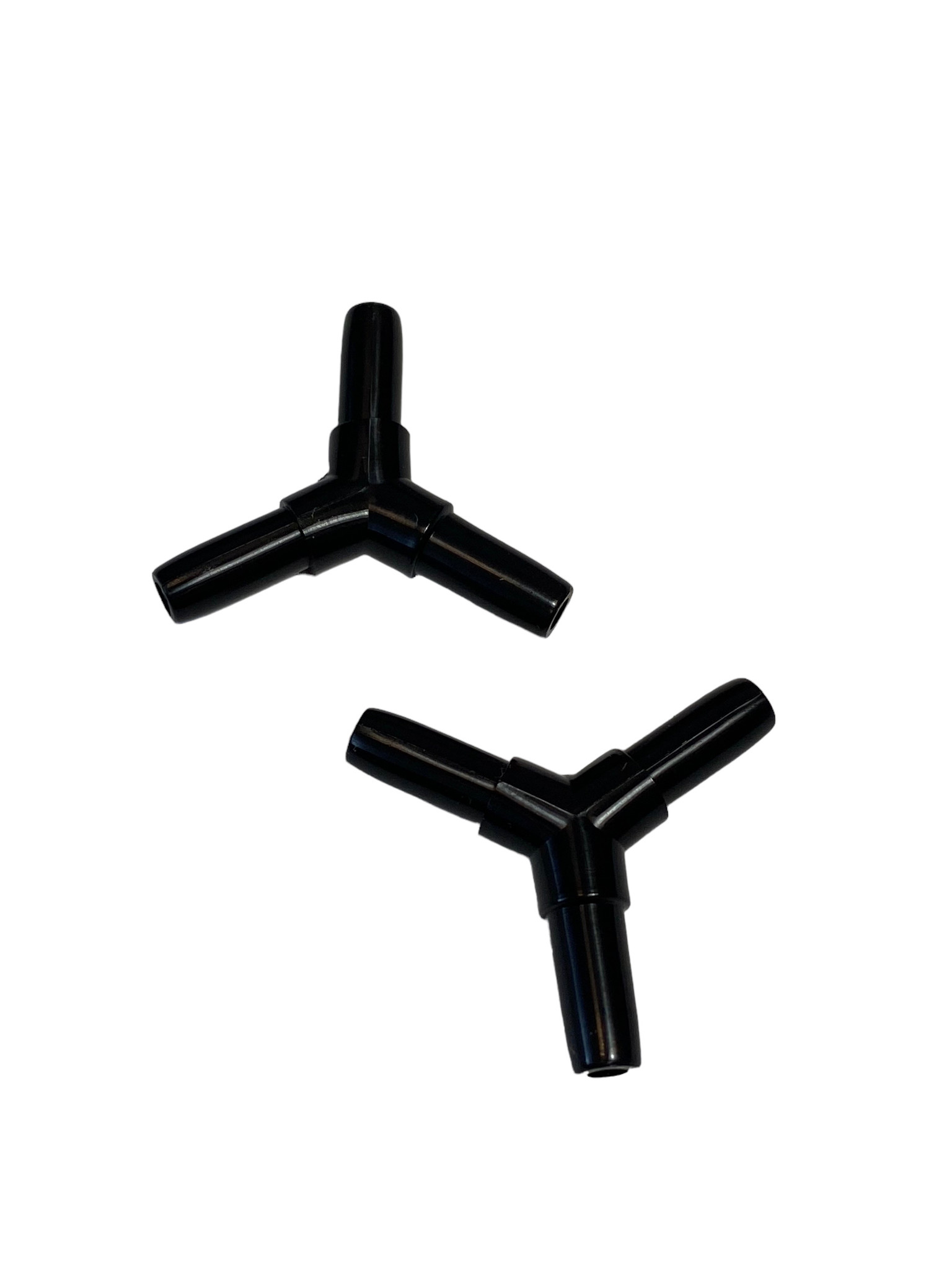 HS Aqua Y-Stuk 4-6 MM 2 ST. Zwart | Aquariumbeluchting