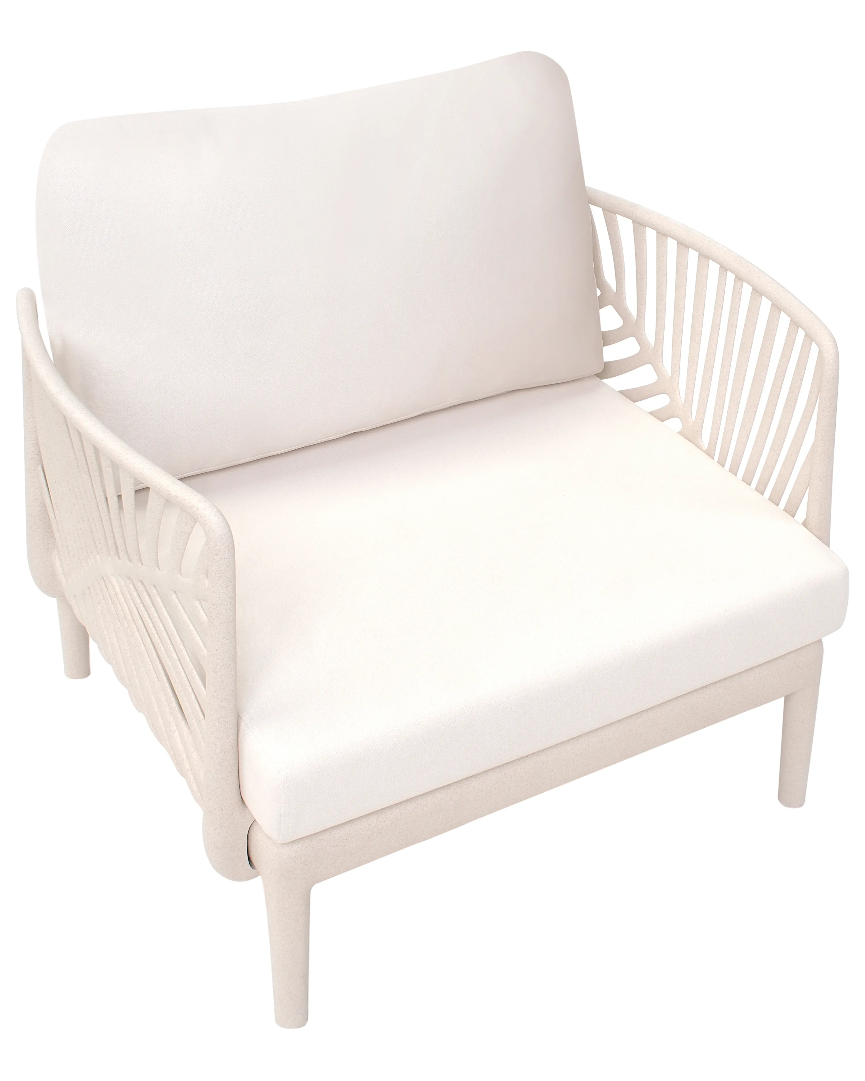 Tuinfauteuil SATURNIA Lichtbeige