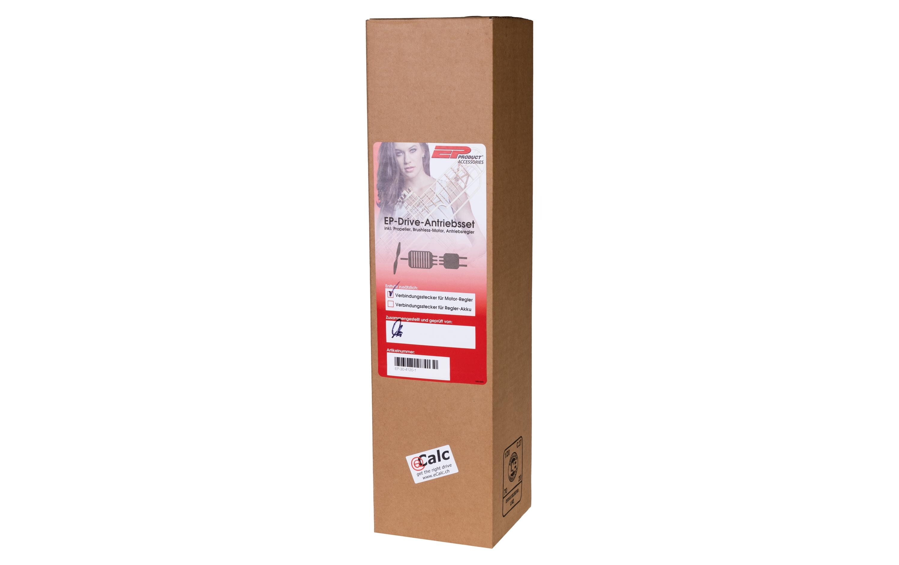 Brushless-Antriebsset Sport 3D 4-5S 4120-500 KV, 80 A<br>Komplettes Antriebsset für Flugmodelle