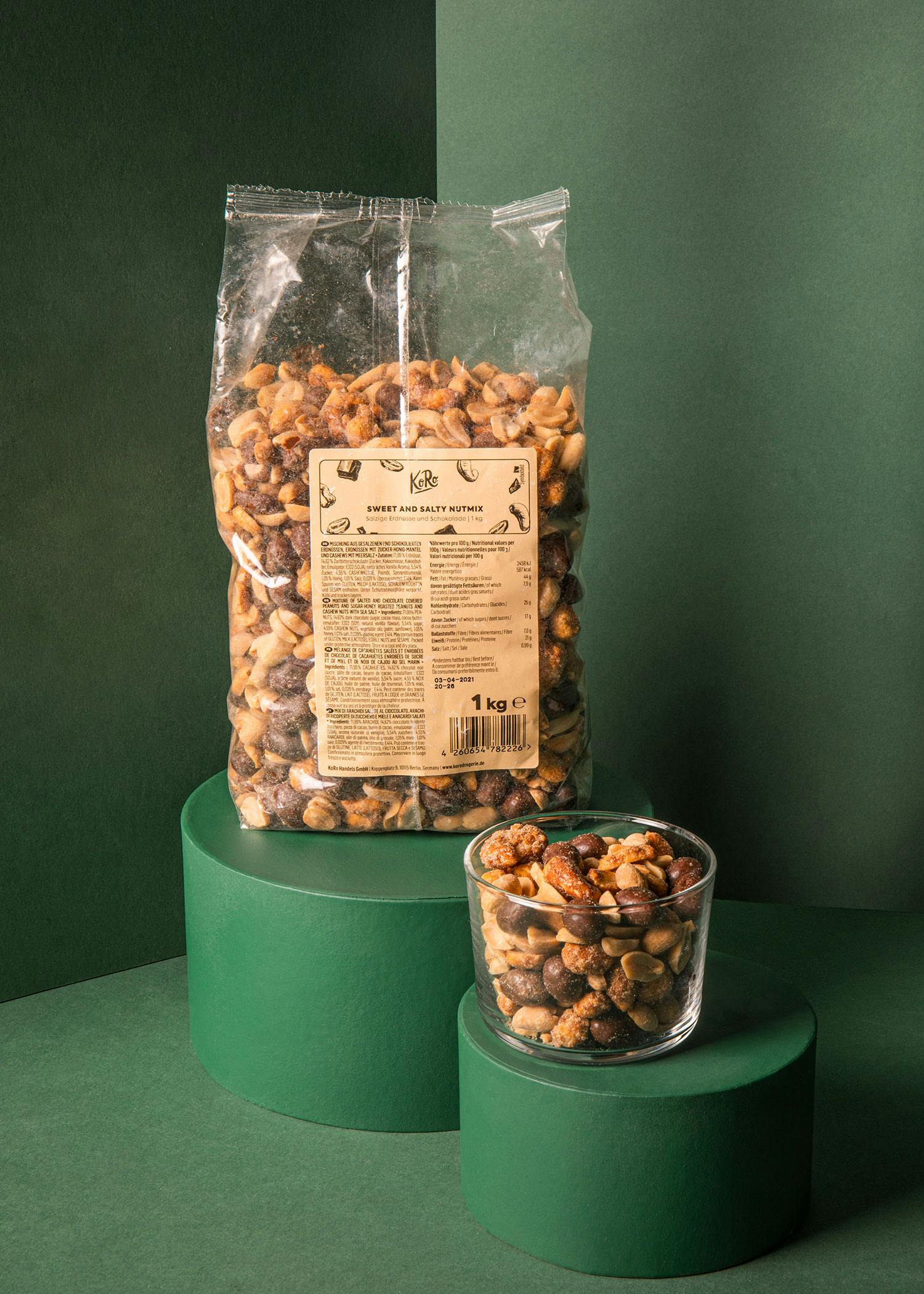 Schoko Nuss Mix Sweet and Salty 1 kg