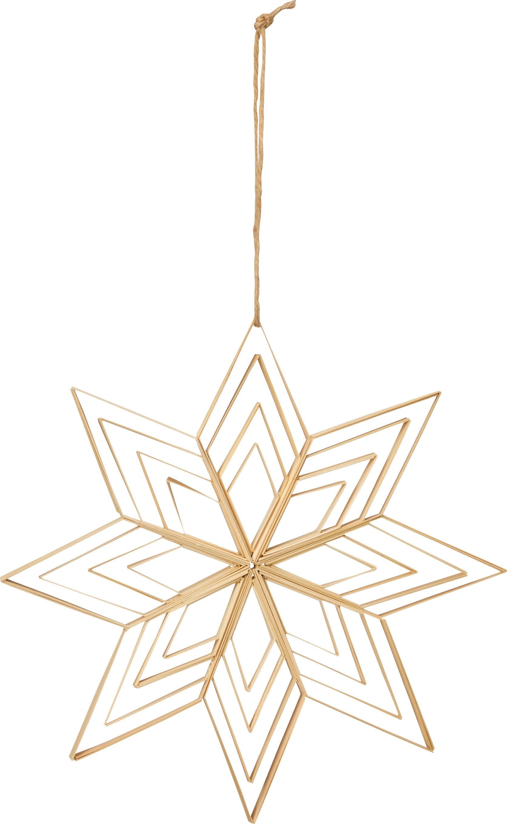 SABIA Stern - Natur / D: 23.0 cm