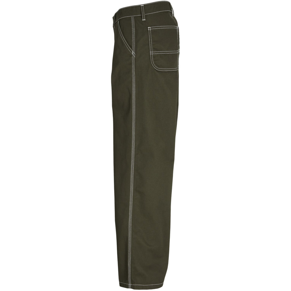 Køb Jack & Jones Junior Olive Night Stalex Contrast Worker Bukser