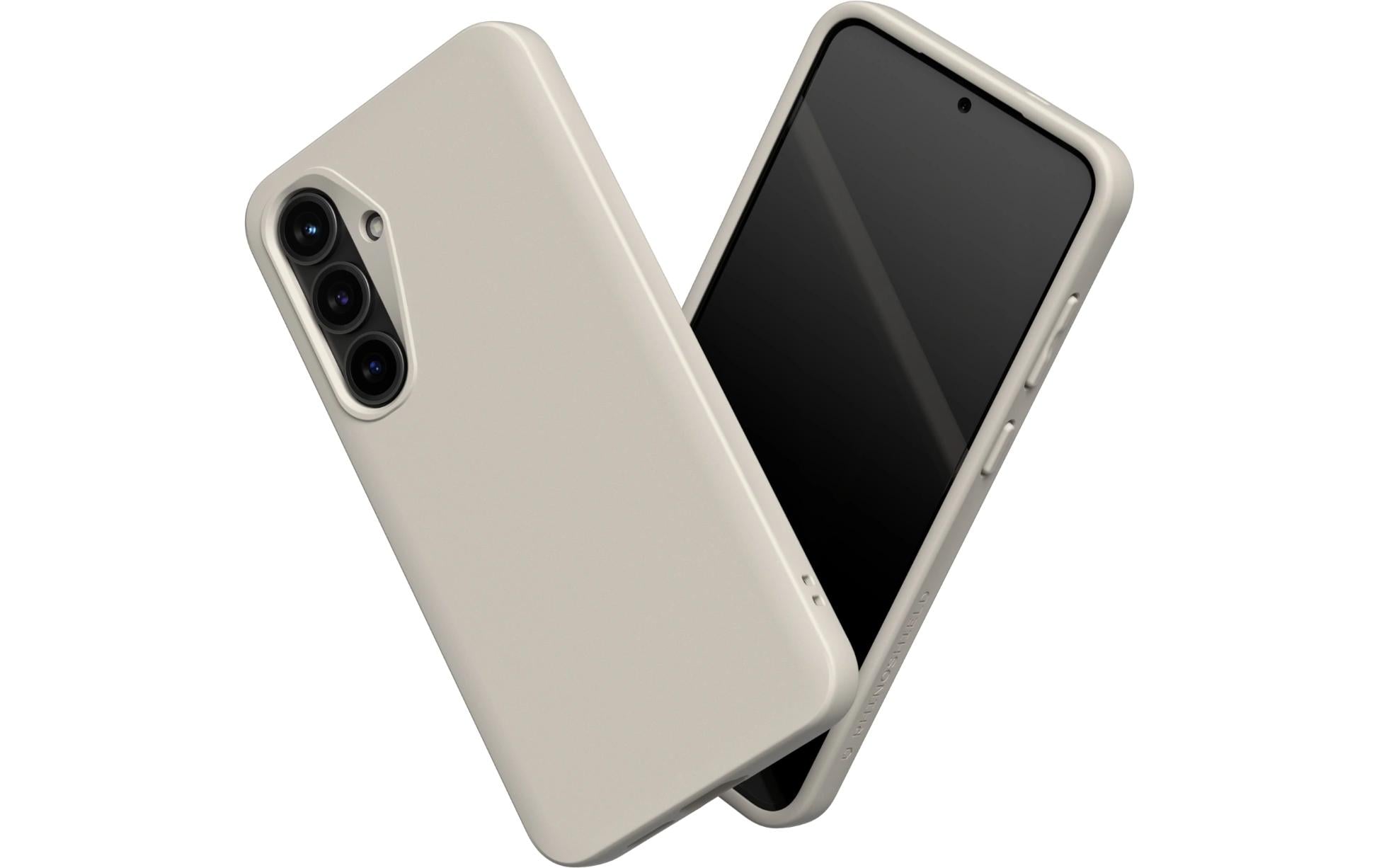 Back Cover SolidSuit Galaxy S25+ Shell BeigeSchutzhülle für das Samsung Galaxy S25+
