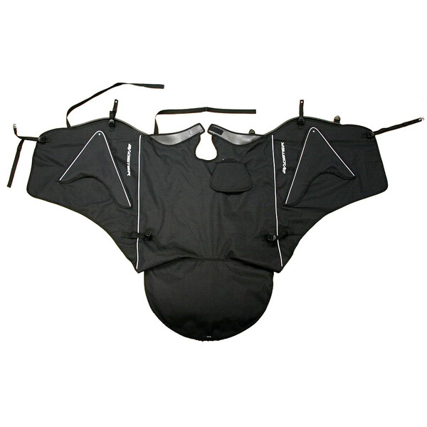 Bagster - Tablier Boomerang Vespa LX (2005-2012)|7515CB Noir