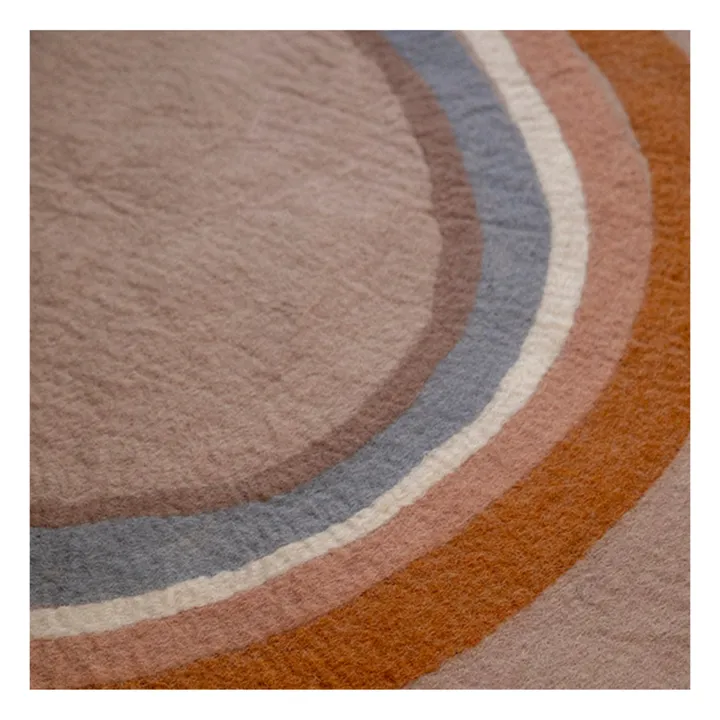 Muskhane Tapis Indreni en feutre | Sable
