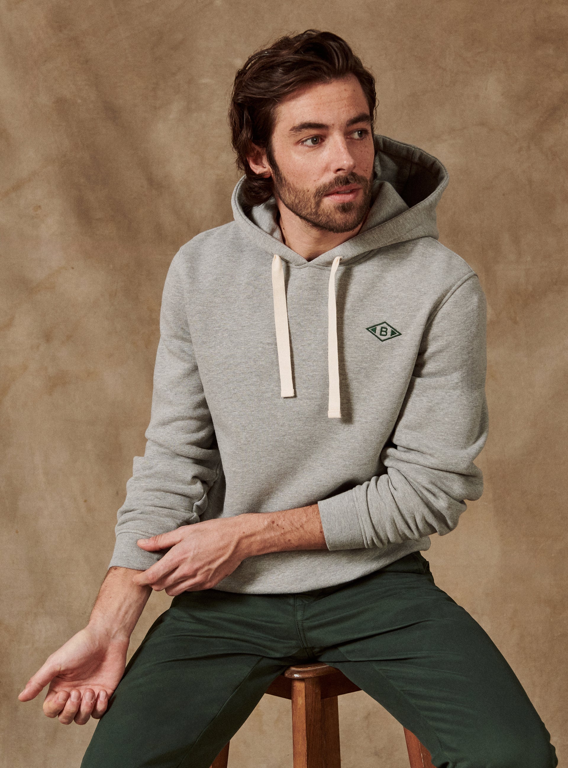 Sweat Freeman Mixed Grey