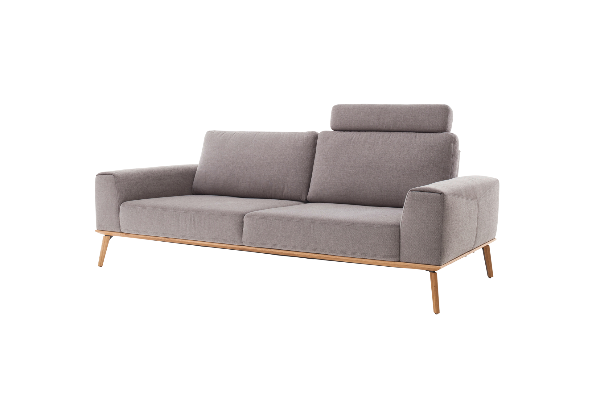 SCHÖNER WOHNEN-Kollektion Sofa 3-Sitzer STAGE Stoff Trend grau